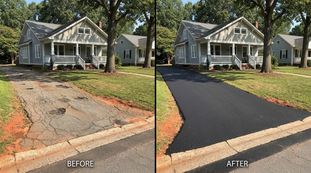 Ice Storms and Wet Clay: What Charlotte Winters Do to Asphalt