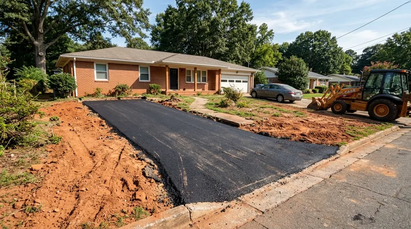 Asphalt Driveway Paving & Installation Charlotte