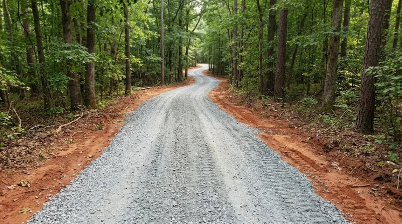 Gravel Driveway Installation & Grading Charlotte