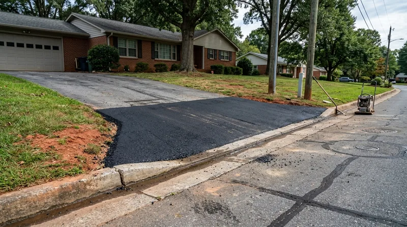 Driveway Extensions, Widening & Aprons Charlotte